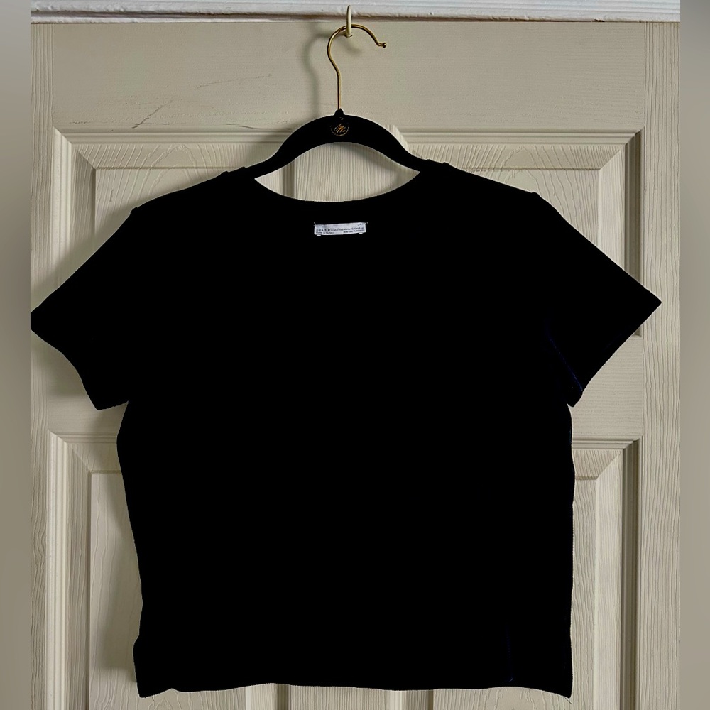 Structured Zara crop top